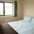 Castle Mill 2-bed flat bedroom with double bed