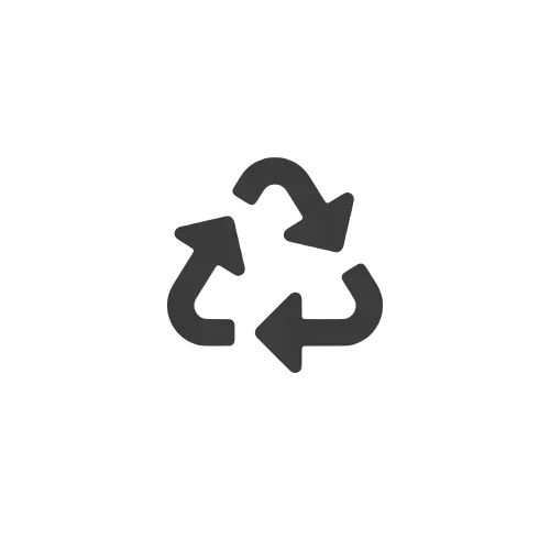 Recycling logo icon 